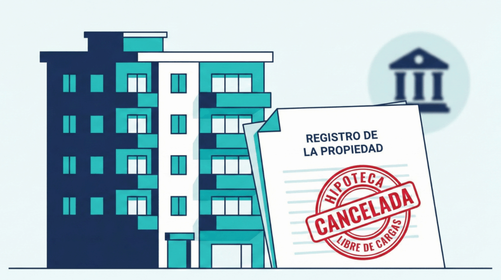 Cancelación registral de hipoteca: por qué conviene hacerla cuanto antes para evitar problemas en ventas, donaciones y herencias, sobre todo tras fusiones bancarias.