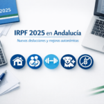 Conoce las principales deducciones autonómicas del IRPF 2025 en Andalucía: alquiler de vivienda habitual, nacimiento o adopción, deporte, gastos veterinarios y celiaquía.